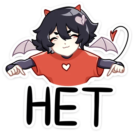 🙅‍♀ Стикер «‍ Ивэлтин» для Telegram