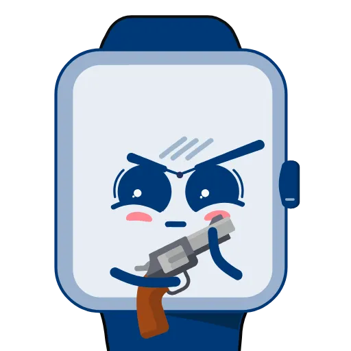 😉 Стикер «Evil watch» для Telegram
