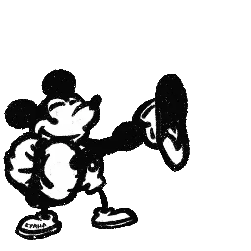 😀 Стикер «1928 Mickey» для Telegram