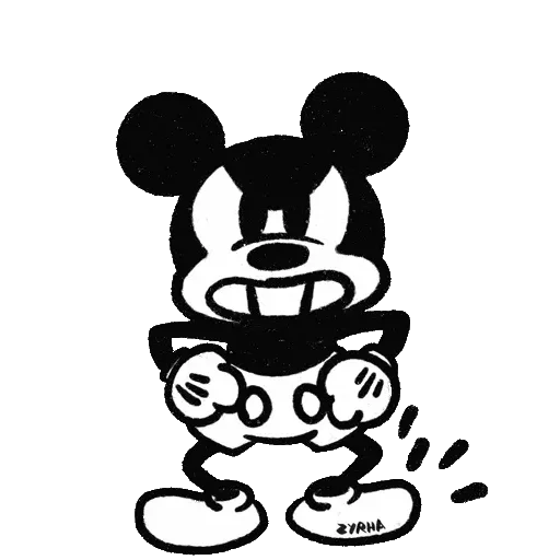 😀 Стикер «1928 Mickey» для Telegram
