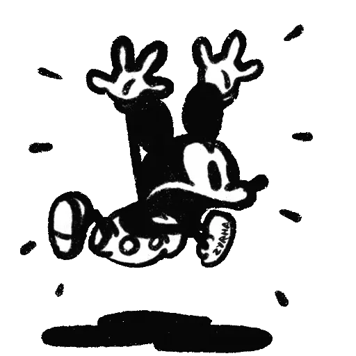 😀 Стикер «1928 Mickey» для Telegram