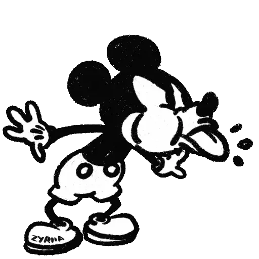 😀 Стикер «1928 Mickey» для Telegram
