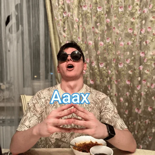 🤤 Стикер «Макс черт» для Telegram