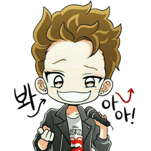 Стикерпак EXO Chen для Telegram