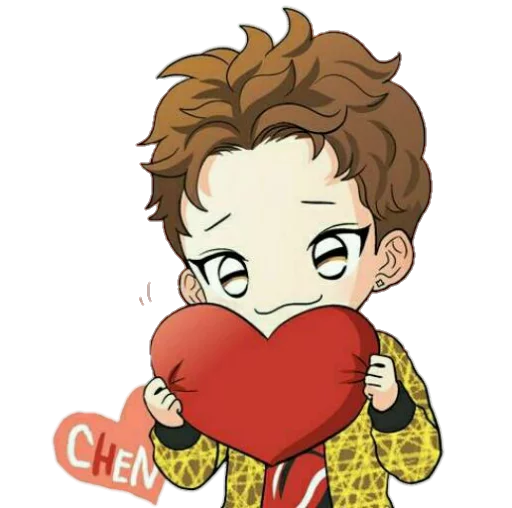 ❤ Стикер «EXO Chen» для Telegram