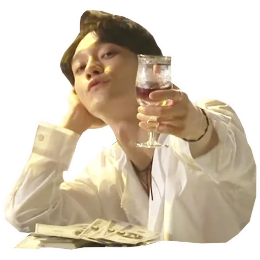 🍷 Стикер «exo» для Telegram