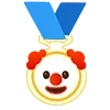 Стикер 36 Clowndike