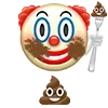 Стикер 25 Clowndike