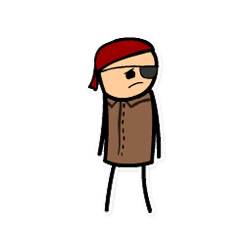 😕 Стикер «Cyanide and Happiness» для Telegram