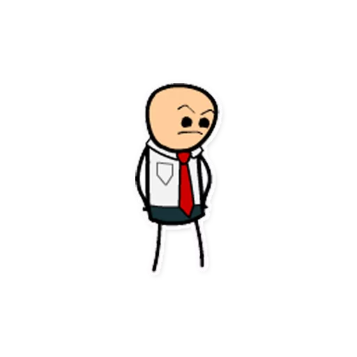 😐 Стикер «Cyanide and Happiness» для Telegram
