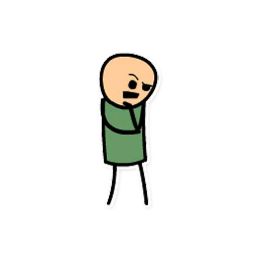 😐 Стикер «Cyanide and Happiness» для Telegram