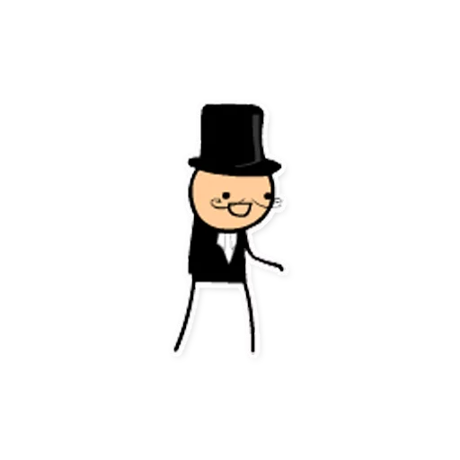 🎩 Стикер «Cyanide and Happiness» для Telegram