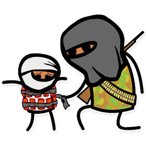 💣 Стикер «Cyanide and Happiness» для Telegram
