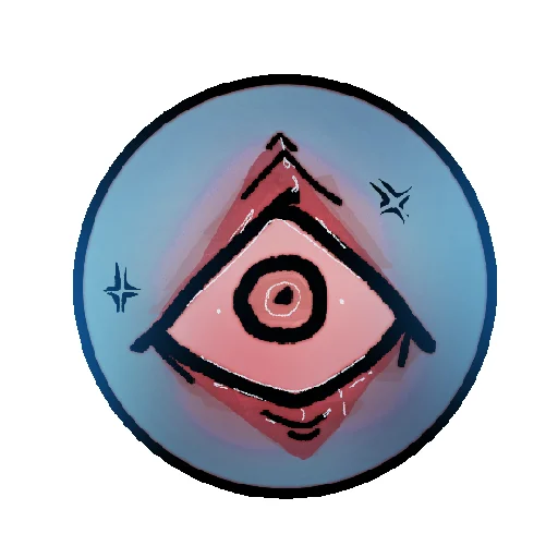 👿 Стикер «Eye guy» для Telegram