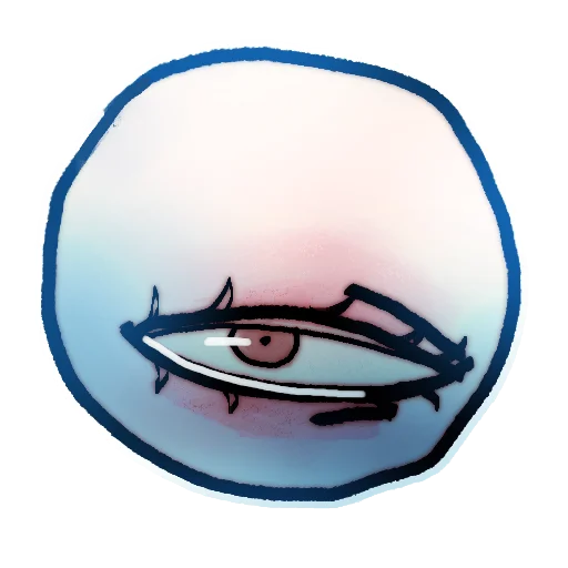 😐 Стикер «Eye guy» для Telegram