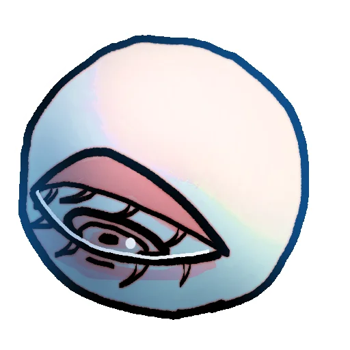 😞 Стикер «Eye guy» для Telegram
