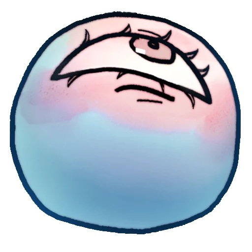 😒 Стикер «Eye guy» для Telegram