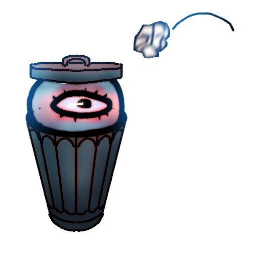 🗑 Стикер «Eye guy 2» для Telegram