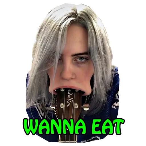 😛 Стикер «Billie?» для Telegram