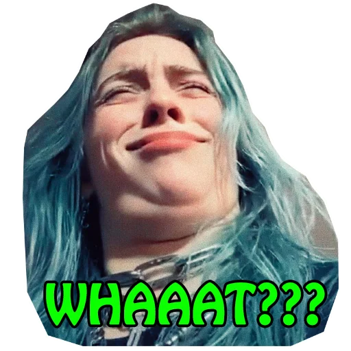 🤔 Стикер «Billie?» для Telegram