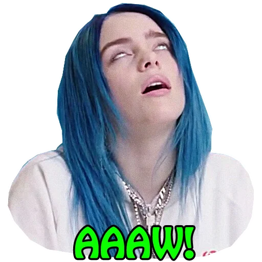 🤤 Стикер «Billie?» для Telegram