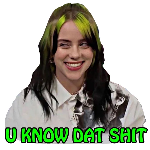 😏 Стикер «Billie?» для Telegram