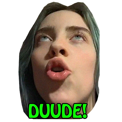 🙄 Стикер «Billie?» для Telegram
