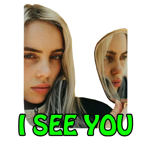👀 Стикер «Billie?» для Telegram