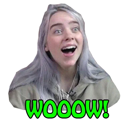 😃 Стикер «Billie?» для Telegram