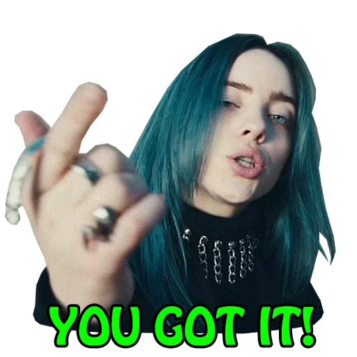 👍 Стикер «Billie?» для Telegram