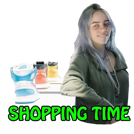 👠 Стикер «Billie?» для Telegram