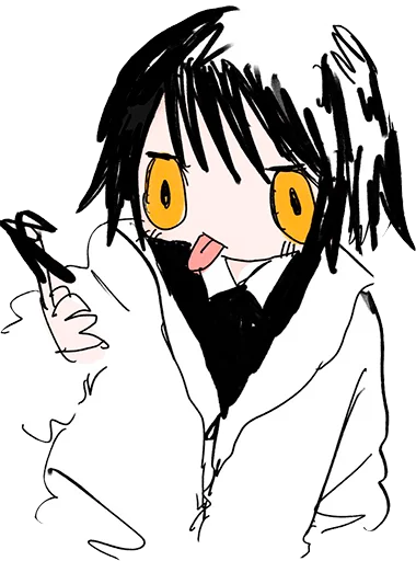 🖕 Стикер «eye pill» для Telegram