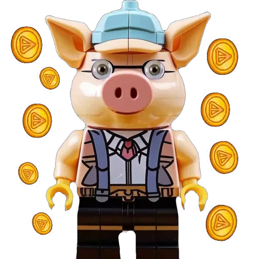 🫥 Стикер «EYE TON» для Telegram