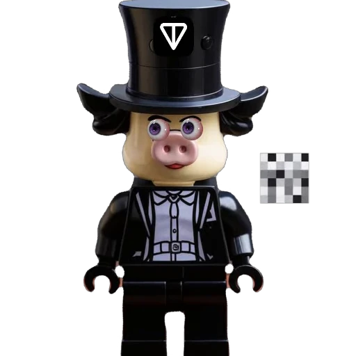 🫥 Стикер «EYE TON» для Telegram