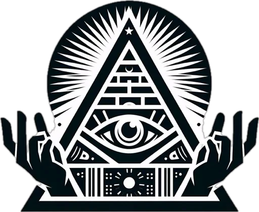 🫥 Стикер «EYE TON» для Telegram