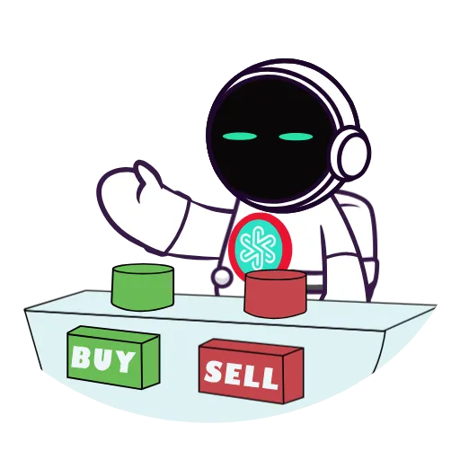🤑 Стикер «Robot Робот» для Telegram