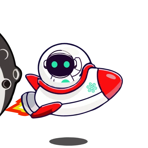 🌕 Стикер «Robot Робот» для Telegram