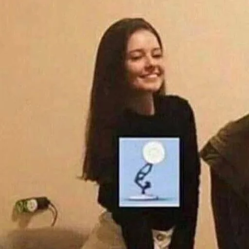 💋 Стикер «раздень девушку -» для Telegram