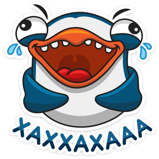 😆 Стикер «Пингвин Изи» для Telegram