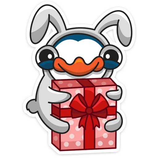 🎁 Стикер «Пингвин Изи» для Telegram