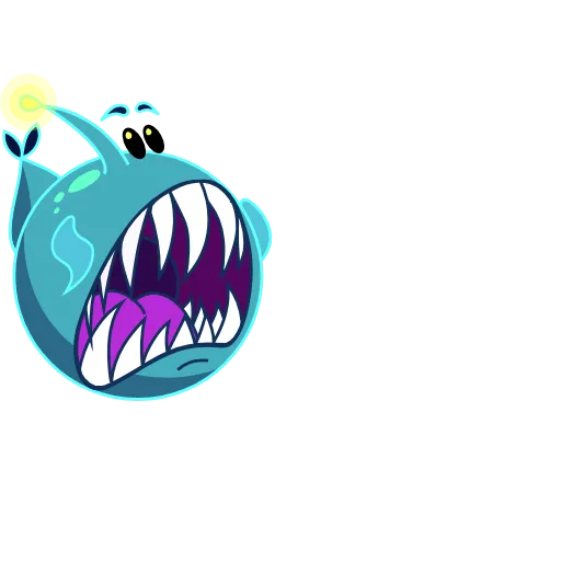 😱 Эмодзи «Fish Light» для Telegram