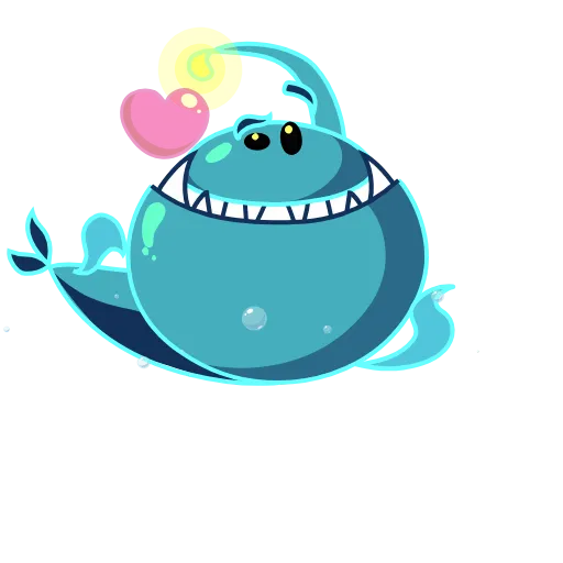 😘 Эмодзи «Fish Light» для Telegram