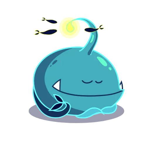 😴 Эмодзи «Fish Light» для Telegram