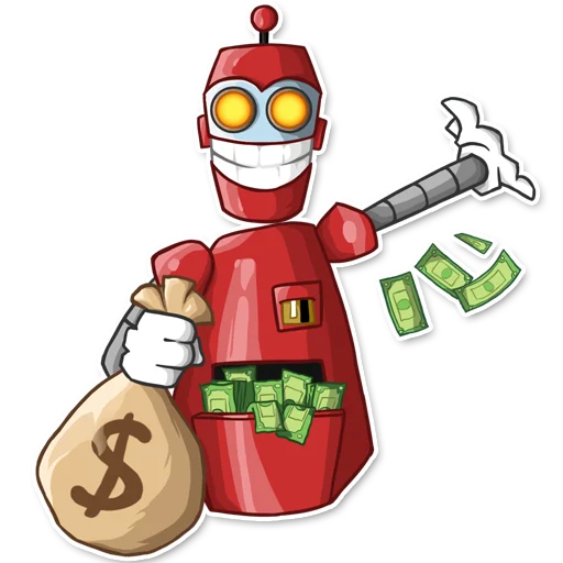 🤑 Стикер «f4st_bot» для Telegram