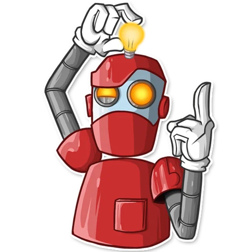 ☝️ Стикер «f4st_bot» для Telegram