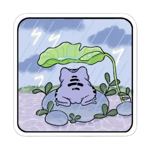 🌧 Стикер «Фарр» для Telegram