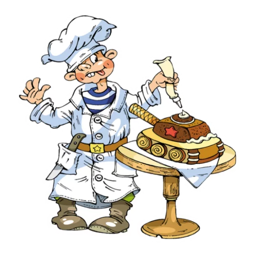 😀 Стикер «23 февраля» для Telegram