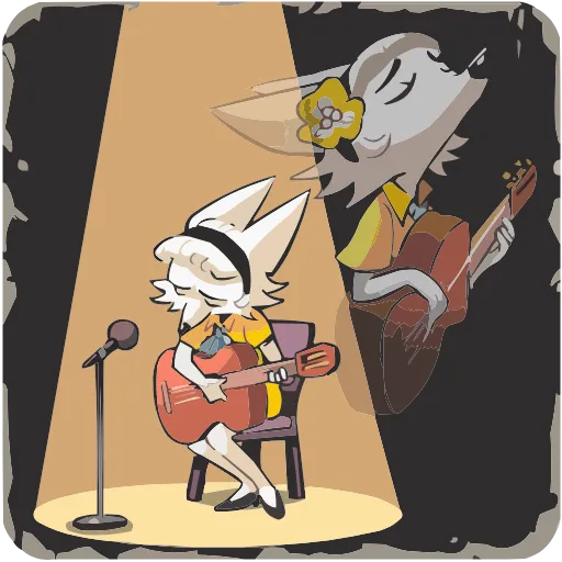 🎸 Эмодзи «Амели» для Telegram