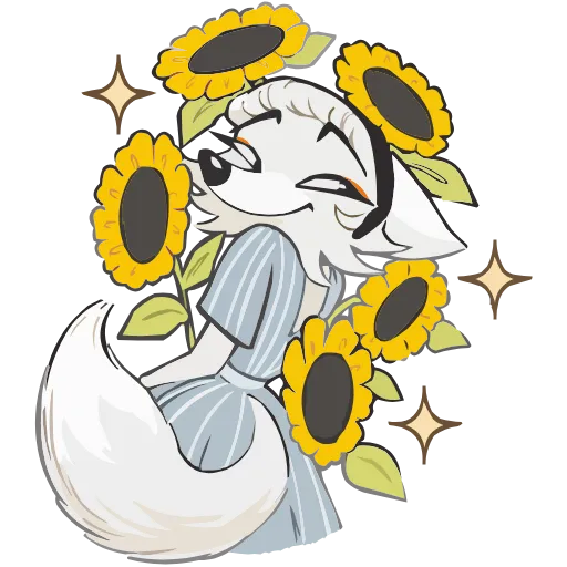 🌻 Эмодзи «Амели» для Telegram