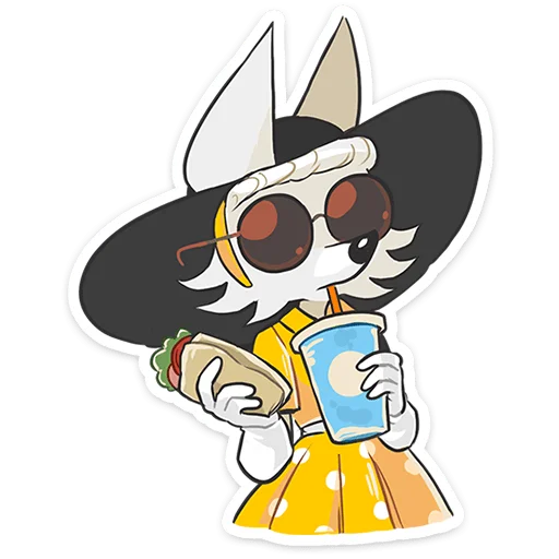 😎 Стикер «Амели» для Telegram